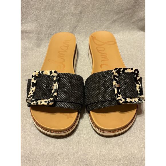 Sam Edelman Ariane Size 9 Women’s Platform Slide Sandals EUC - Picture 6 of 9